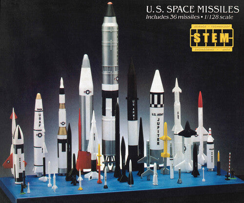 U.S. Space Missiles U.S. Space Missiles Set (36 Missiles) (STEM) 1/128 Scale Model Kit - CD Album