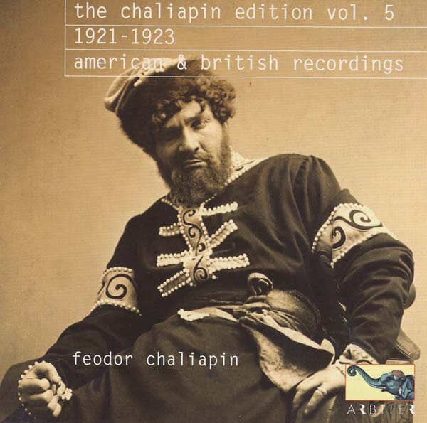 Va The Chaliapin Edition, Vol. 5: 1921-1923 - American & British Recordings
