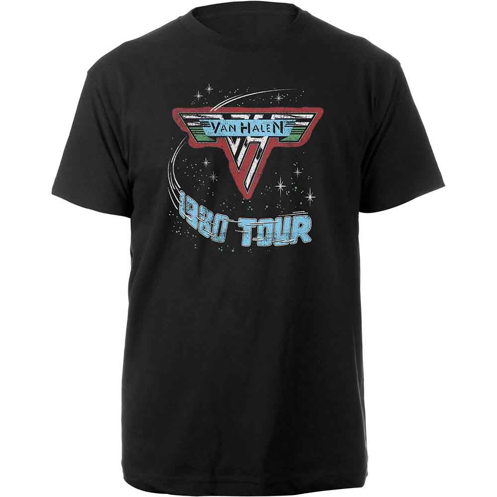 Van Halen 1980 Tour Black