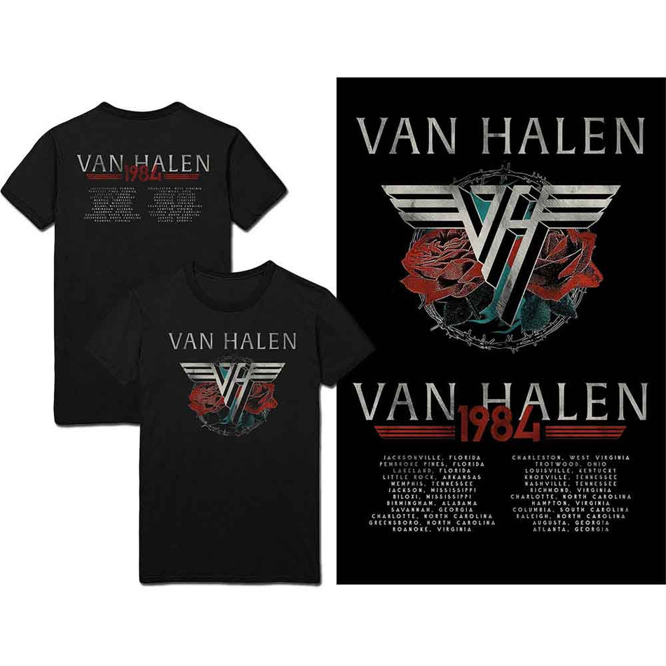 Van Halen 84 Tour Black