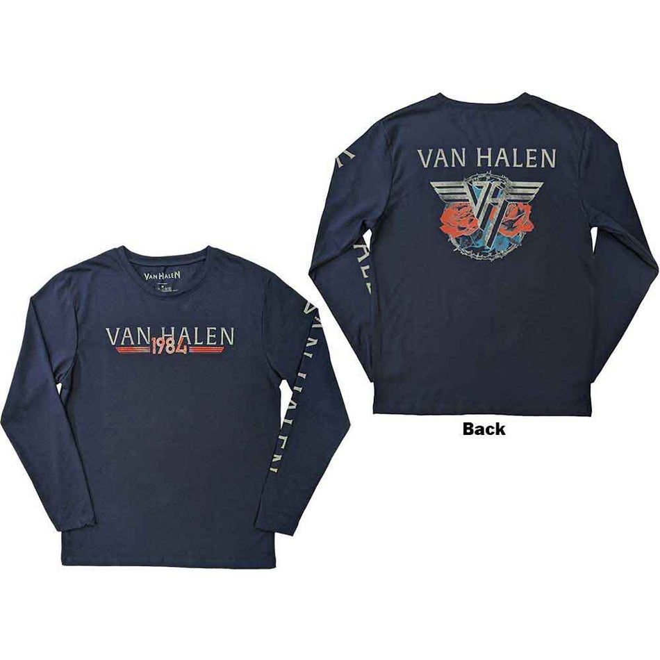 Van Halen 84 Tour Blue