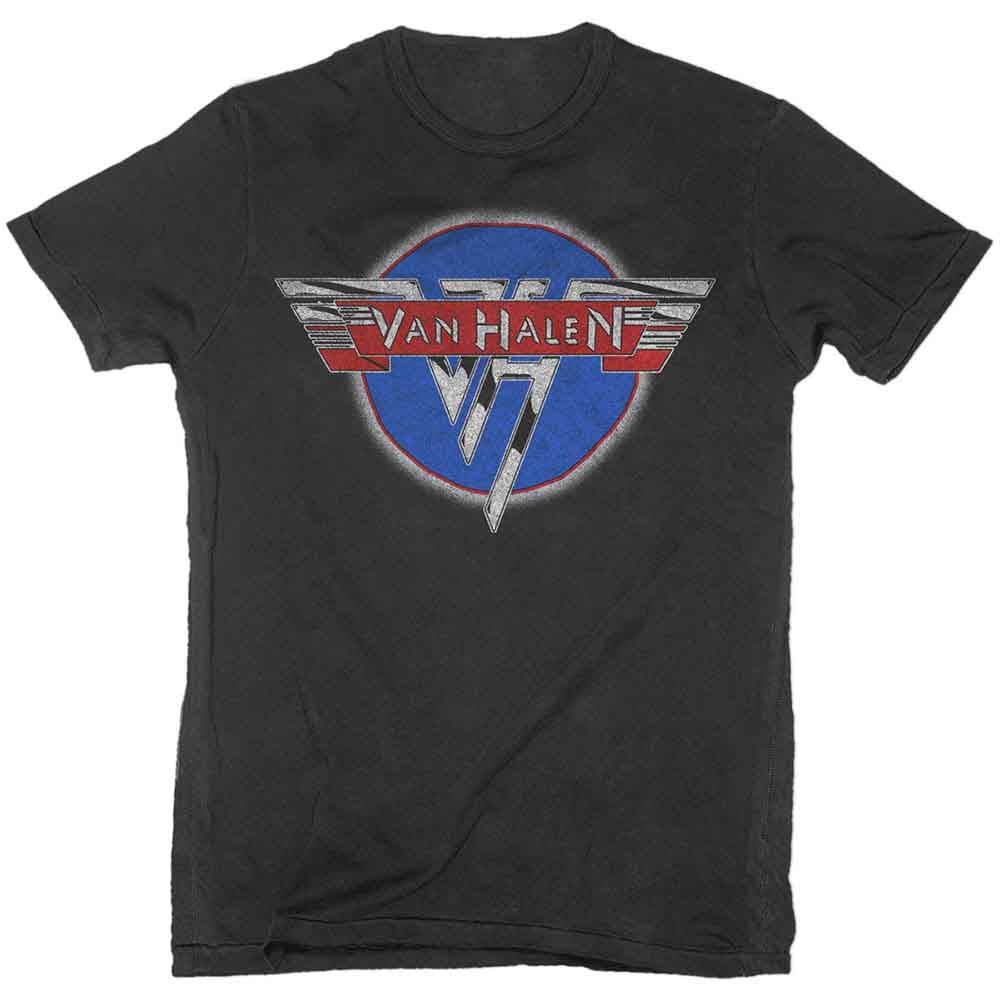 Van Halen Chrome Logo Black