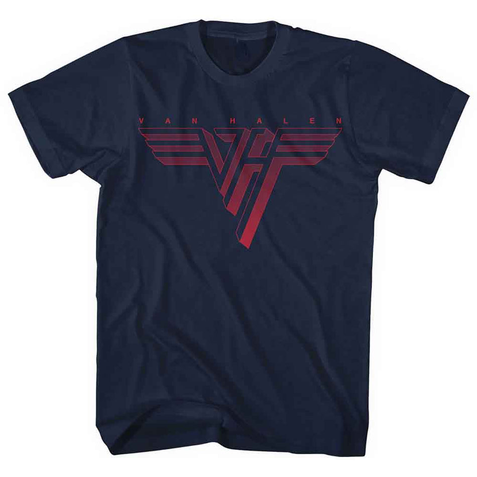 Van Halen Classic Red Logo Blue