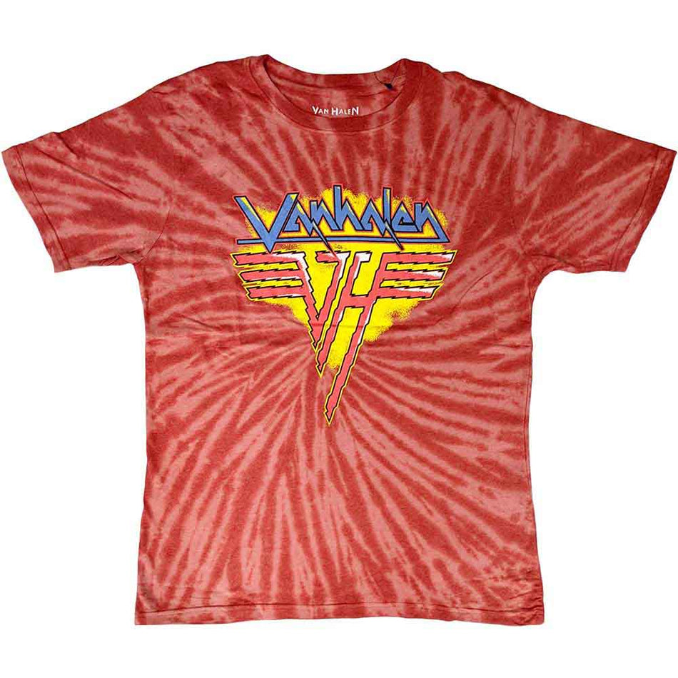 Van Halen Jagged Logo Red
