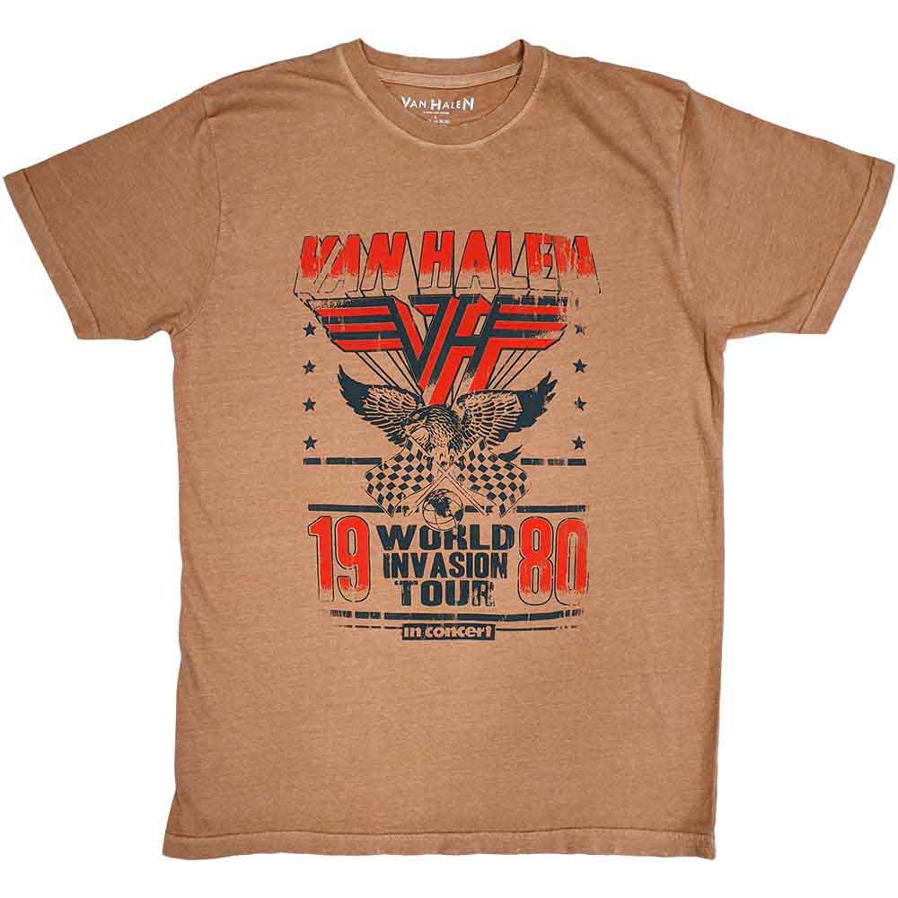 Van Halen World Invasion Pink