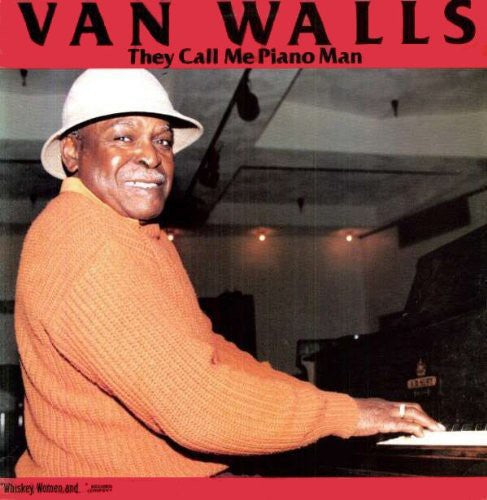 Van "Piano Man" Walls They Call Me Piano Man - Record Album - Vinyl LP