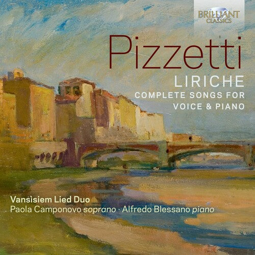 Vanisiem Duo Pizzetti: Liriche - Complete Songs for Voice & Piano - 3-Disc CD Album