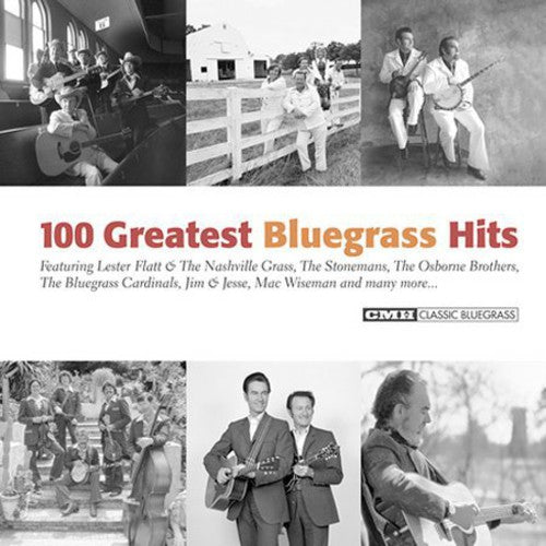 Various Artists 100 Greatest Bluegrass Hits - 4-Disc CD Album