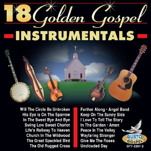 Various Artists 18 Golden Gospel Instrumentals - CD Album