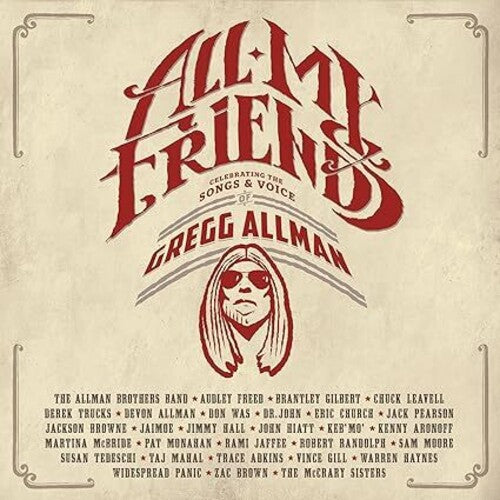 Various Artists All My Friends: Celebrating The Songs & Voice Of Gregg Allman - 4-Disc Record Album - Vinyl LP