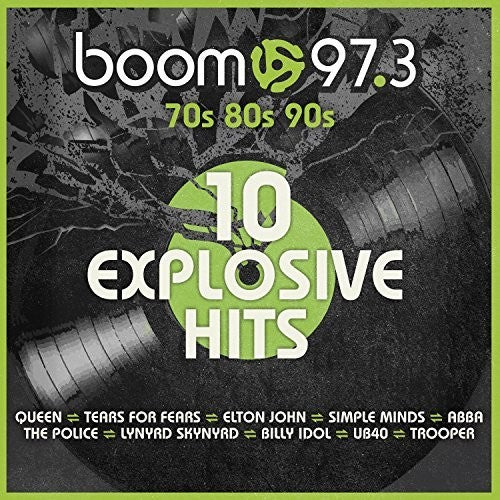 Various Artists Boom 97.3:10 Explosive Hits / Various - Record Album - Vinyl LP