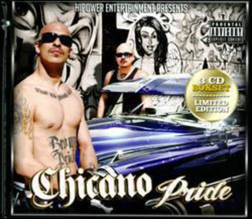 Various Artists Chicano Pride - 3-Disc CD Album