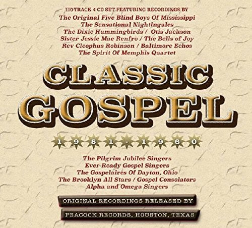 Various Artists Classic Gospel 1951-60 / Various Artists - 4-Disc CD Album