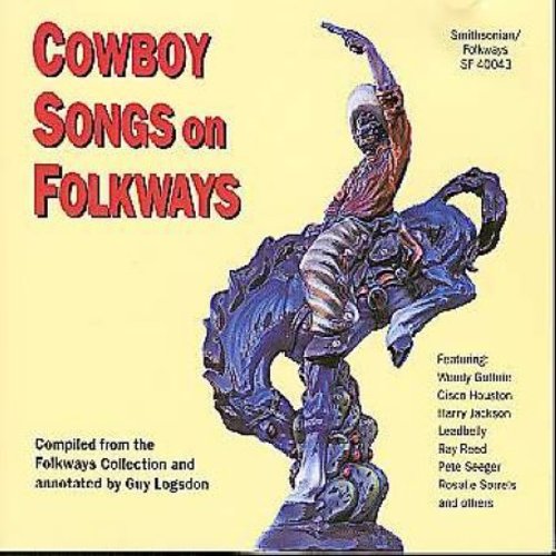 Various Artists Cowboy Songs on Folkways - CD Album