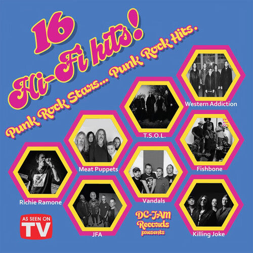 Various Artists Dc-jam Records Presents: 16 Hi-fi Hits (Various Artists) - Record Album - Vinyl LP