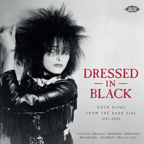 Various Artists Dressed In Black: Goth Divas From The Dark Side 1941-2025 / Various - Double Record Album - Vinyl LP