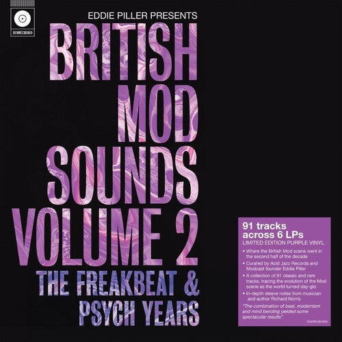 Various Artists Eddie Piller Presents British Mod Sounds Of The 1960s Volume 2: The Freakbeat & Psych Years / Various - Record Album - Vinyl LP