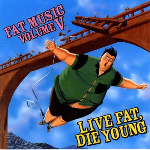 Various Artists Fat Music : Vol. 5-Live Fat Die Young - Record Album - Vinyl LP