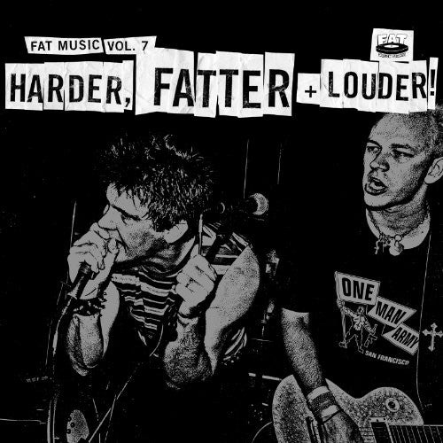 Various Artists Fat Music, Vol. 7: Harder, Fatter and Louder - Double Record Album - Vinyl LP