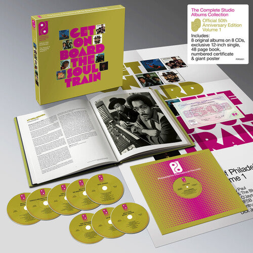 Various Artists Get On Board The Soul Train: The Sound Of Philadelphia International Records Volume 1 - 9-Disc CD Album