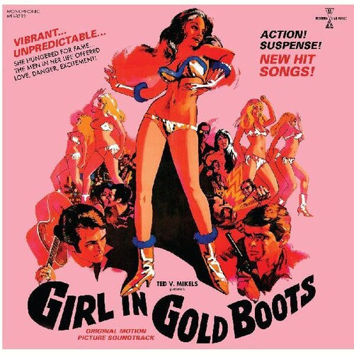 Various Artists Girl in Gold Boots (Original Motion Picture Soundtrack) - Double Record Album - Vinyl LP