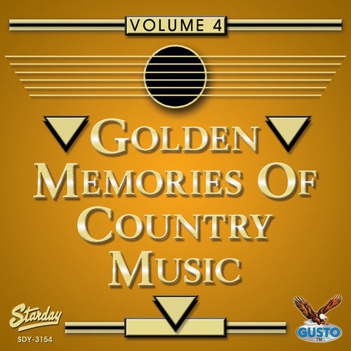 Various Artists Golden Memories Of Country Music, Vol. 4 - CD Album