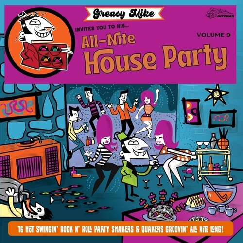 Various Artists Greasy Mike's, Vol. 9: Invites You To His All-Nite House Party - Record Album - Vinyl LP