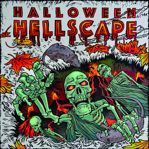 Various Artists Halloween Hellscape (Various Artists) - Record Album - Vinyl LP