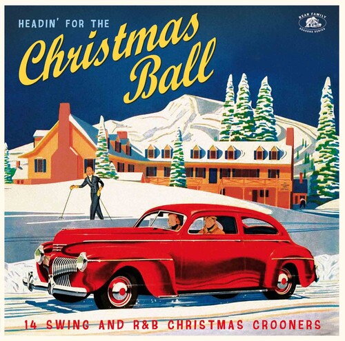Various Artists Headin' For The Christmas Ball: 14 Swing And R&B Christmas Crooners(Various Artists) - Record Album - Vinyl LP