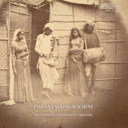 Various Artists Indian Talking Machine Part Two: Instrumental Gems From The 78rpm Era - Double Record Album - Vinyl LP
