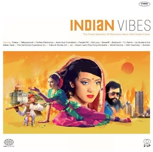 Various Artists Indian Vibes / Various - Double Record Album - Vinyl LP