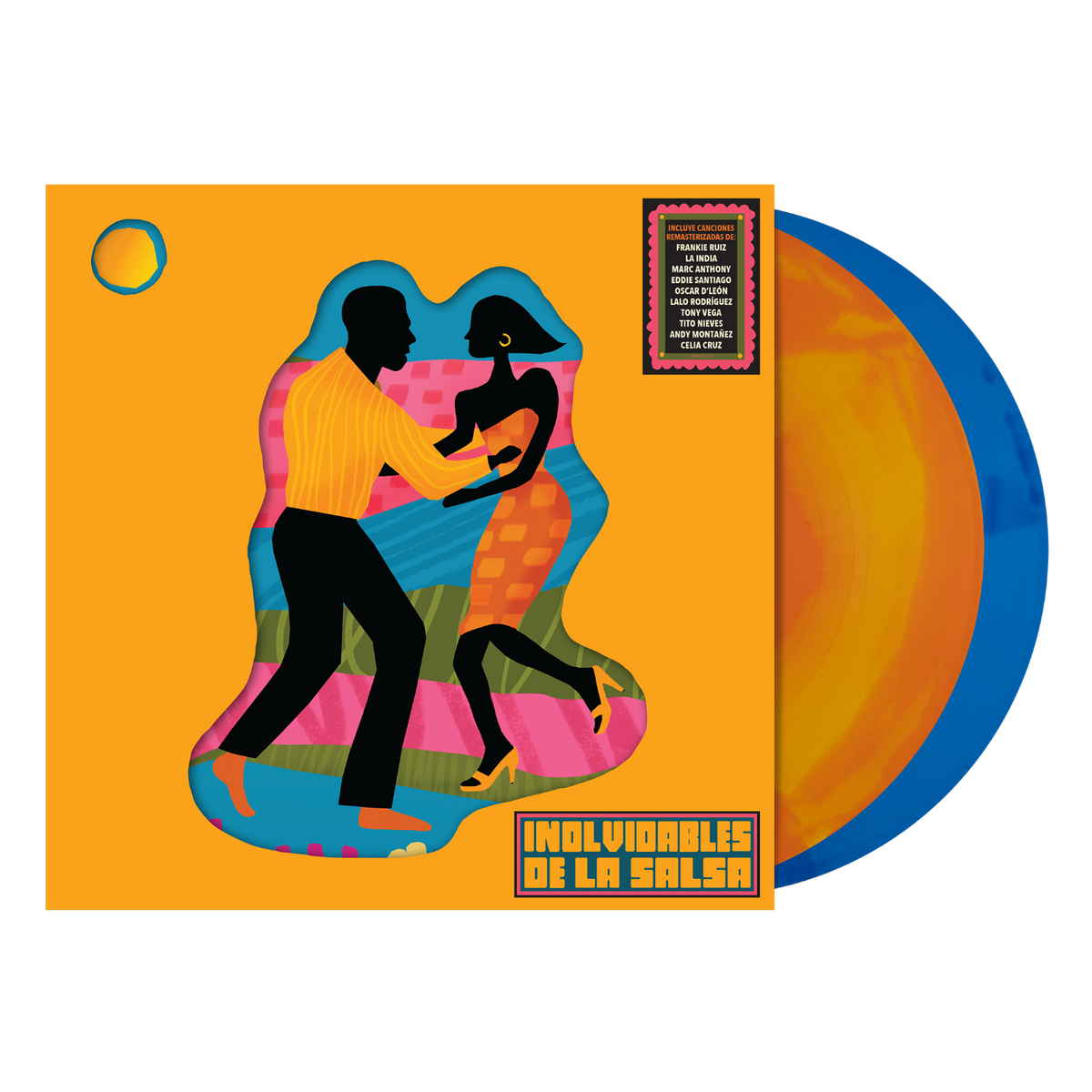 Various Artists Inolvidables de la Salsa [Sunrise Yellow/Dusk Blue Vinyl] [2LP]