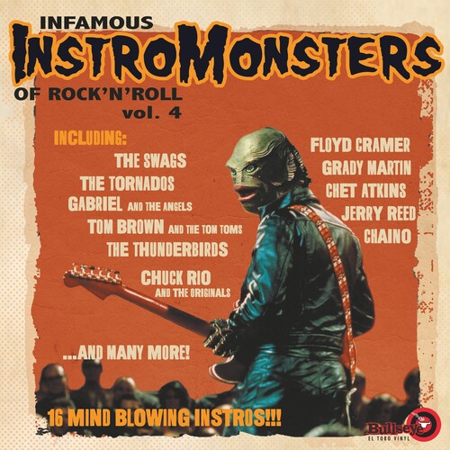 Various Artists Instro-Monsters Of Rock & Roll Vol 4 (Various Artists) - Record Album - Vinyl LP