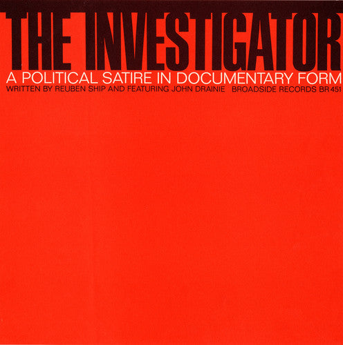Various Artists Investigator: Political / Various - CD Album
