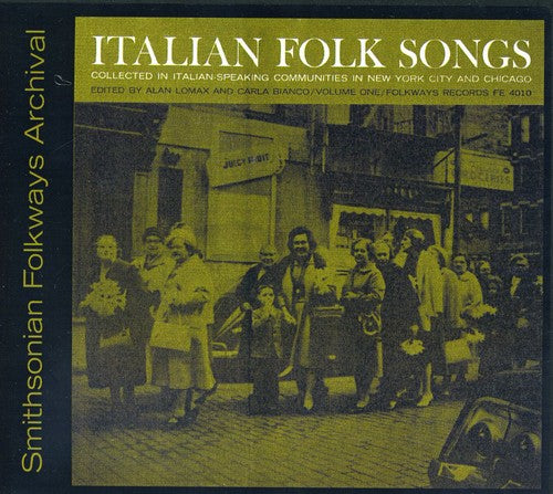 Various Artists Italian Folk Songs / Various - CD Album