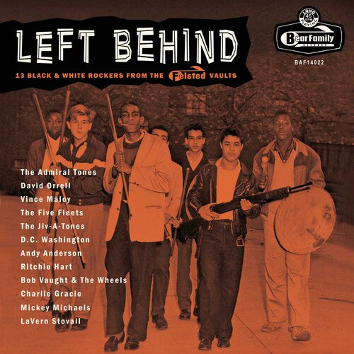 Various Artists Left Behind: 13 Black & White Rockers From The Felsted Vaults (Various Artists) - Double Record Album - Vinyl LP