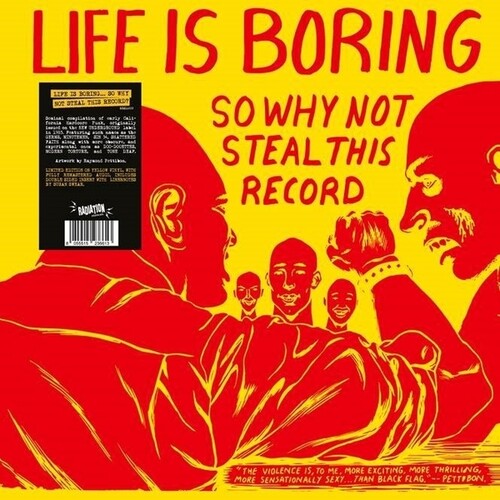 Various Artists Life Is Boring So Why Not Steal This Record - Record Album - Vinyl LP