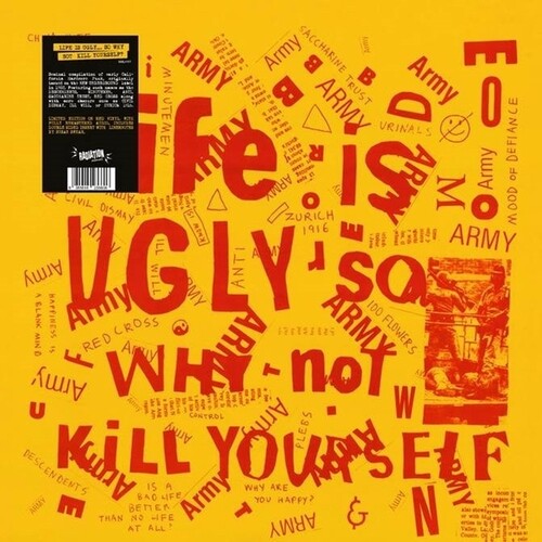 Various Artists Life Is Ugly So Why Not Kill Yourself - Record Album - Vinyl LP