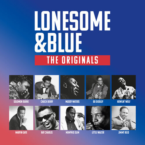 Various Artists Lonesome & Blue / Various - Double Record Album - Vinyl LP