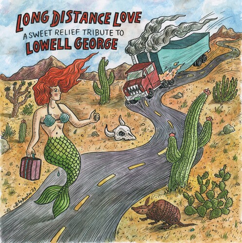 Various Artists Long Distance Love - a Sweet Relief Tribute to Lowell George - Double Record Album - Vinyl LP