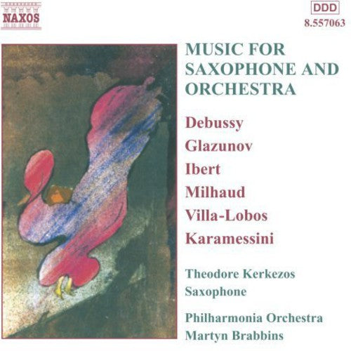 Various Artists Music for Saxophone & Orchestra / Various - CD Album