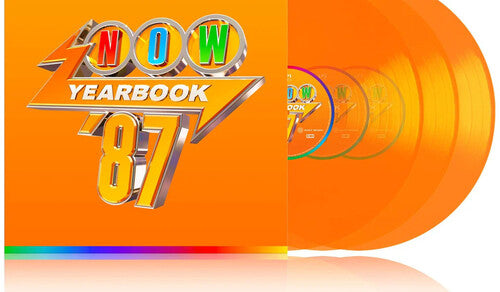 Various Artists Now Yearbook 1987 / Various - Translucent Orange Colored Vinyl - Triple Record Album - Vinyl LP