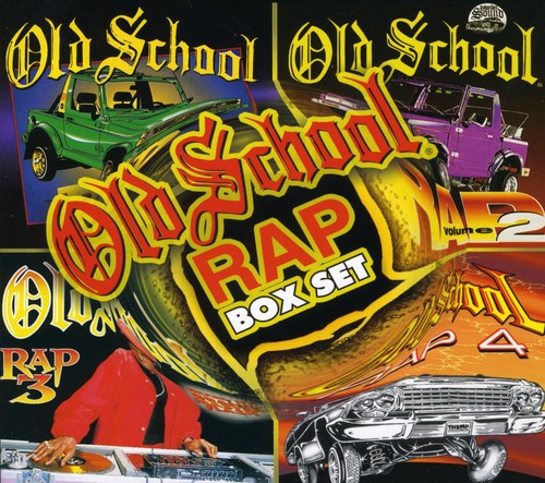 Various Artists Old School Rap, Vol. 1-4 - 4-Disc CD Album