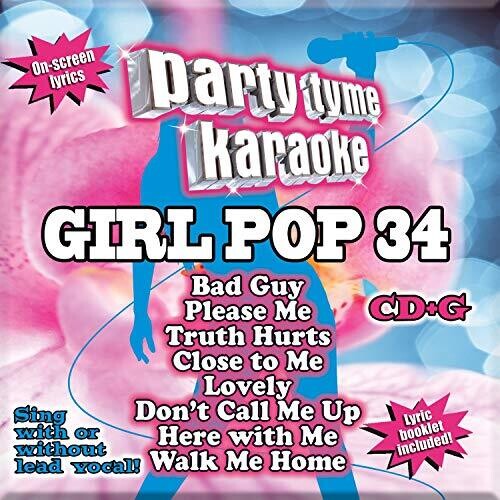 Various Artists Party Tyme Karaoke: Girl Pop 34 / Various - CD Album