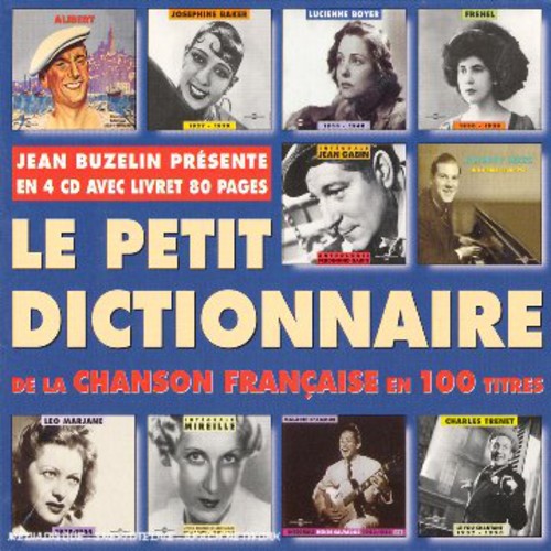 Various Artists Petit Dictionnaire de la Chanson Francaise - 4-Disc CD Album