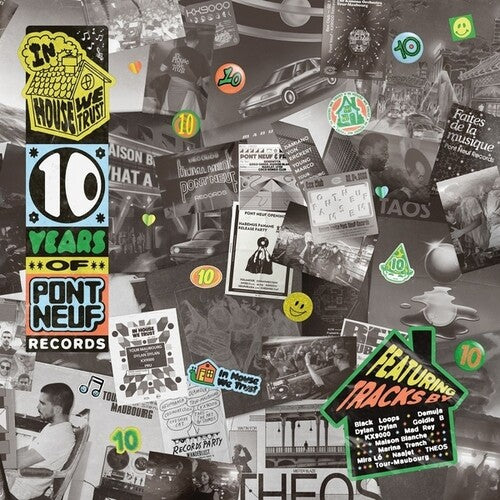 Various Artists Pont Neuf 10 Years: In House We Trust - Double Record Album - Vinyl LP