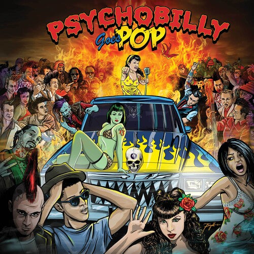 Various Artists Psychobilly Goes Pop (Various Artists) - Record Album - Vinyl LP