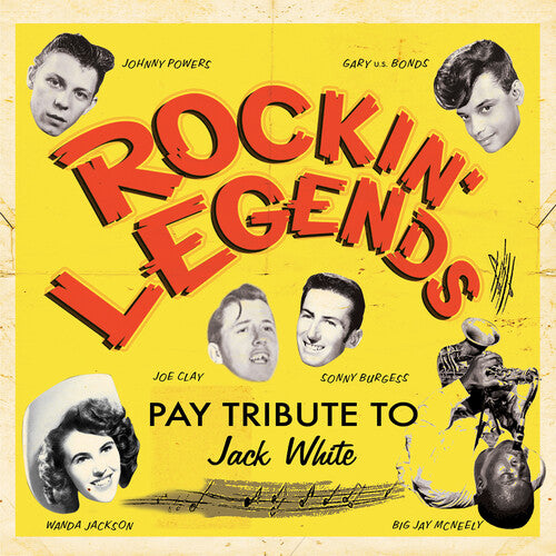Various Artists Rockin' Legends Pay Tribute To Jack White (Various Artists) - Record Album - Vinyl LP