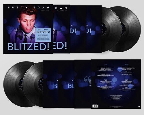 Various Artists Rusty Egan Presents... Blitzed! - 4-Disc Record Album - Vinyl LP