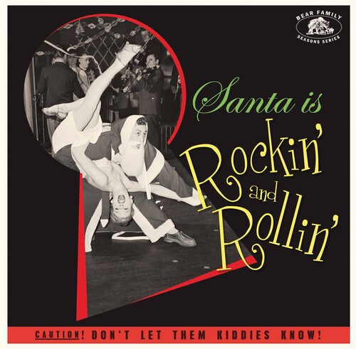 Various Artists Santa Is Rockin' And Rollin' (Various Artists) - Record Album - Vinyl LP